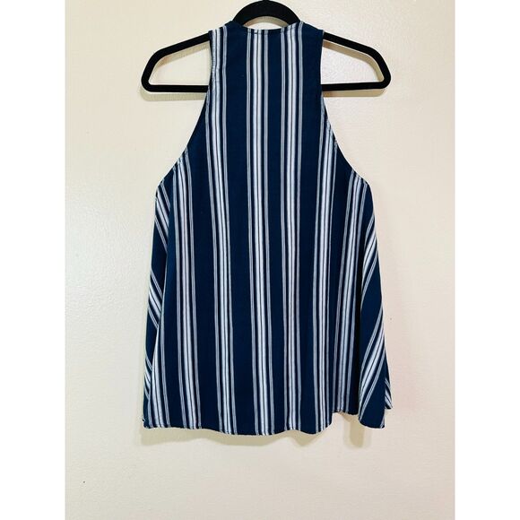 Show Me Your MuMu BOHO Sleeveless Lace Up Tunic Blouse, Size XS Oversized - Picture 4 of 4